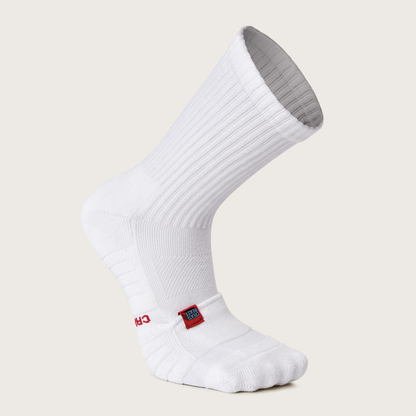 White Soft Socks - Crease Beast