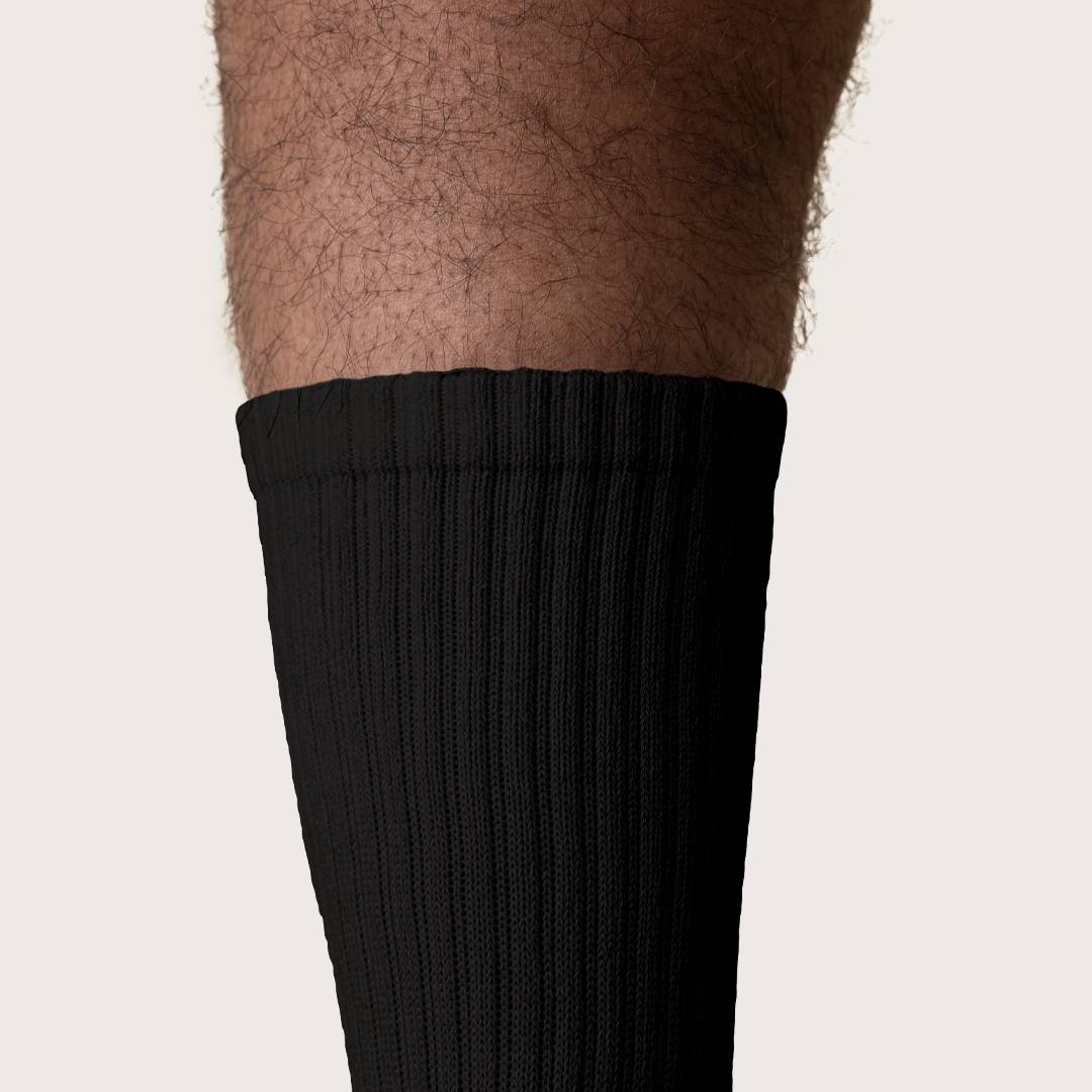 CREASE BEAST SOCKS BLACK 1 PAIR