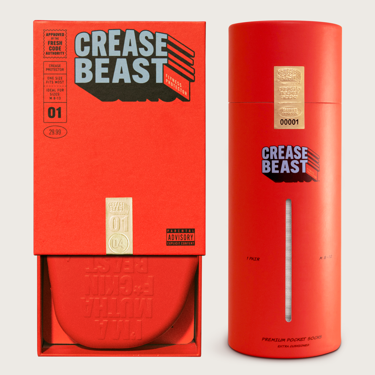 THE CREASE BEAST + SOCKS BUNDLE